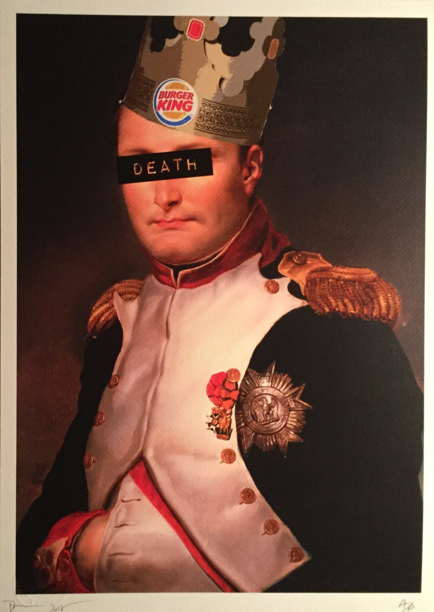 Death nyc Napoleon - Street Art - Plazzart