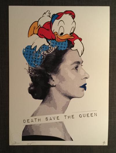 Death NYC - Queen - Sérigraphie signée 2