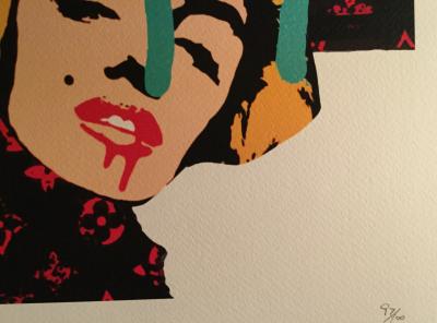 Death NYC - Marilyn - Signed and numbered silkscreen - Street Art