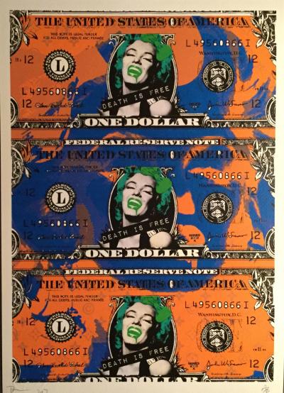 Death NYC -  American Express - Original silkscreen 2