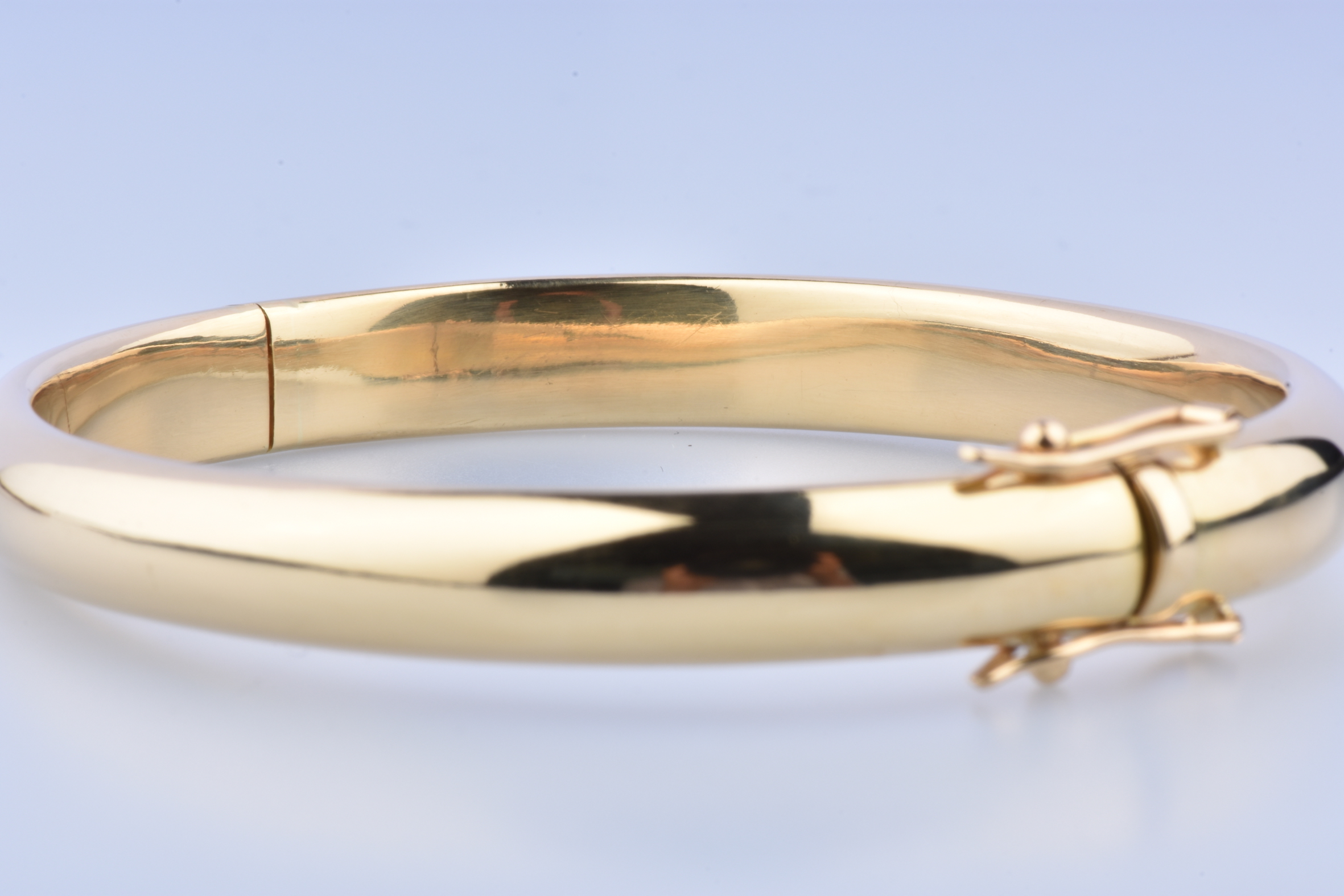 Bracelet Jonc Homme Or 18 Carats