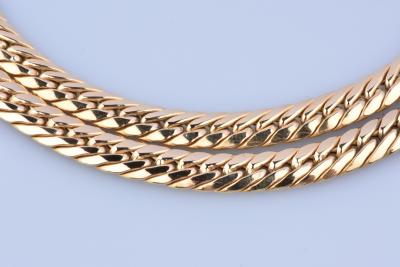 Collier En Or 18 Carats 750/1000 - Magnifique Chaîne Maille Singapour (Neuf Sans Emballage)