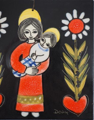 DODIK : Nativité - Céramique originale Signée 2