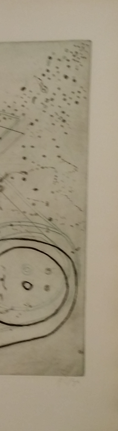 Arthur Luiz Piza  - Composition - Gravure originale signée au crayon 2
