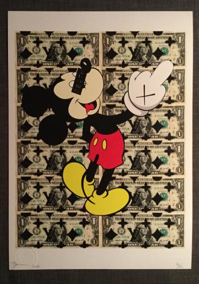Death NYC Mickey - Street Art - Plazzart