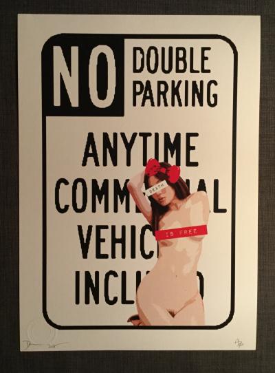 Death NYC - Parking - Signed and numbered silkscreen 2