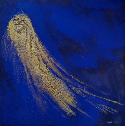 Patrick Coussot Bex - Comet YK, 2018, Peinture signée 2