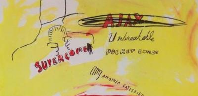 Jean-Michel BASQUIAT (d’après)  - Supercomb - Impression offset 2