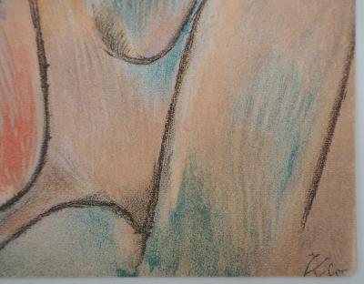 Paul Klee : Nu amoureux - Lithographie Signée, 1938 2