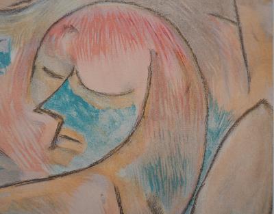 Paul Klee : Nu amoureux - Lithographie Signée, 1938 2