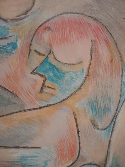 Paul Klee : Nu amoureux - Lithographie Signée, 1938 2