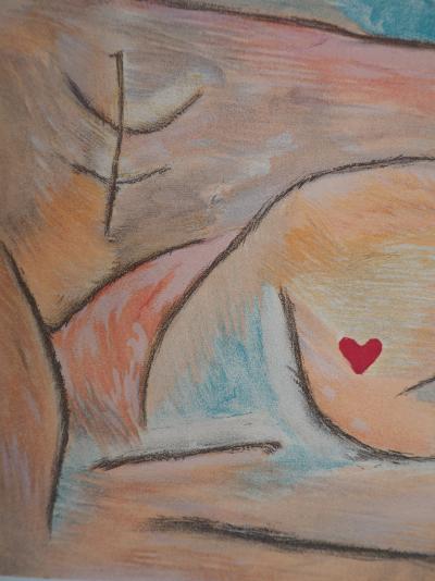 Paul Klee : Nu amoureux - Lithographie Signée, 1938 2