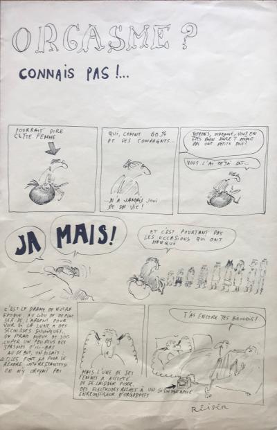 Jean-Marc REISER Dessin - Planche originale signée 2