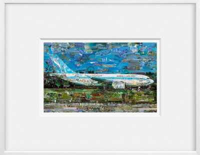 Vik MUNIZ - Jetliner, 2018 - Photographie signée a la main 2