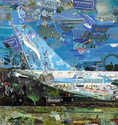 Vik MUNIZ - Jetliner, 2018 - Photographie signée a la main 2