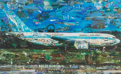 Vik MUNIZ - Jetliner, 2018 - Photographie signée a la main 2