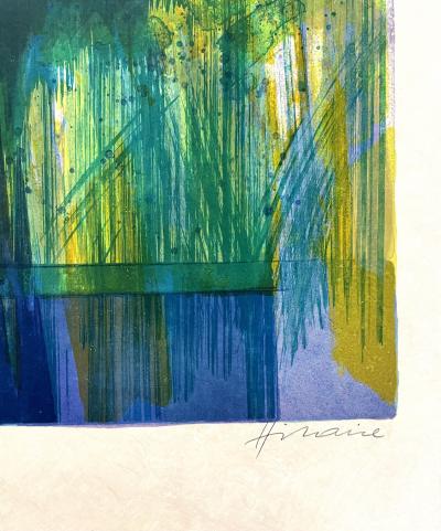 Camille Hilaire - Etang - lithographie originale 2