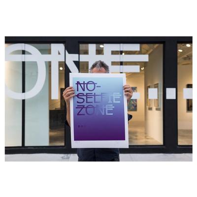Rero - No Selfie Zone, 2018, Limited edition, Giclée print 2