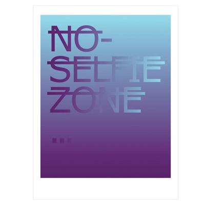 Rero - No Selfie Zone, 2018, Giclée 2