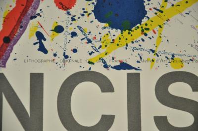 Sam Francis - Poème dans le Ciel - Lithographie 2
