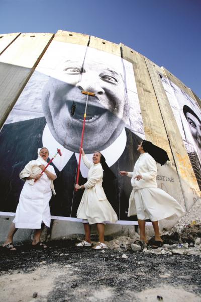JR 28 millimètres, Face 2 Face, Nuns in action 2017 2