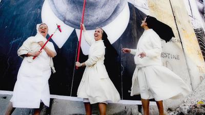 JR 28 millimètres, Face 2 Face, Nuns in action 2017 2