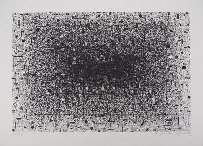 Constantin XENAKIS - Circuits, sérigraphie originale signée 2