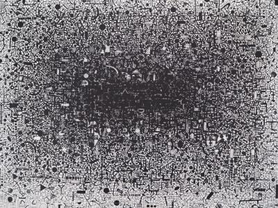 Constantin XENAKIS - Circuits, sérigraphie originale signée 2