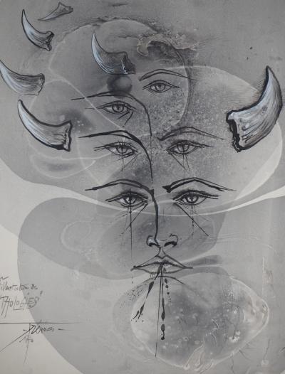 Pierre Yves TREMOIS : Mythologies - Aquarelle originale signée 2