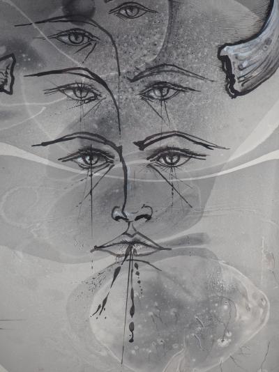 Pierre Yves TREMOIS : Mythologies - Aquarelle originale signée 2