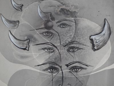 Pierre Yves TREMOIS : Mythologies - Aquarelle originale signée 2