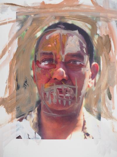 Philippe PASQUA : Hommage à Basquiat - Technique mixte Signée 2