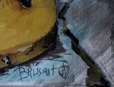 Jean-Pierre BRISSART - La maison du bluesman, 2018 - Huile sur toile signée 2
