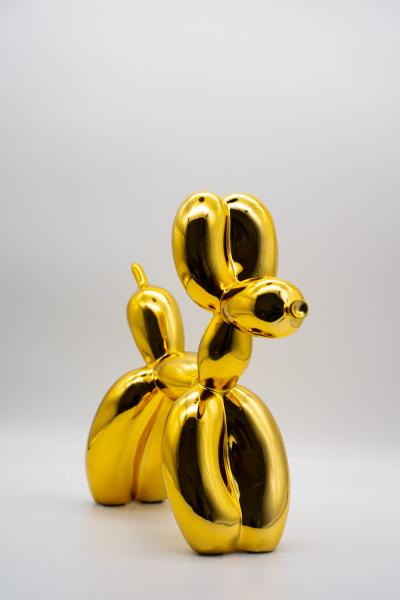 Editions Studio  - Balloon Dog (Gold) - Sculpture 2