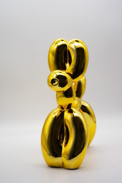 Editions Studio  - Balloon Dog (Gold) - Sculpture 2