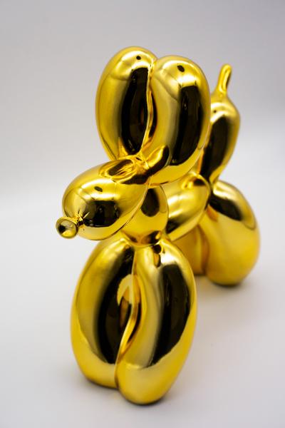 Editions Studio  - Balloon Dog (Gold) - Sculpture 2