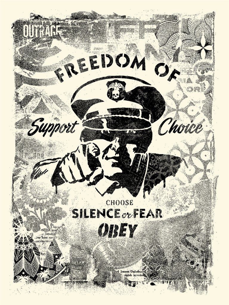 Shepard Fairey - OBEY Giant - a photo on