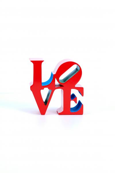 Robert INDIANA (d’après) - Love, 2018 - Duo de Sculptures 2