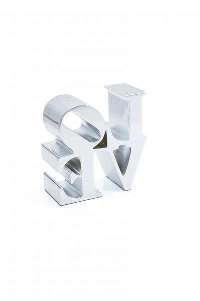 Robert INDIANA (d’après) - Love Silver, 2018 - Sculpture 2