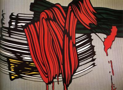 Roy Lichtenstein - Big painting n°6 - Silkscreen - 2000 2