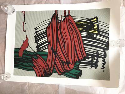 Roy Lichtenstein - Big painting n°6 - Silkscreen - 2000 2