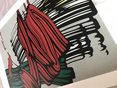 Roy Lichtenstein - Big painting n°6 - Silkscreen - 2000 2