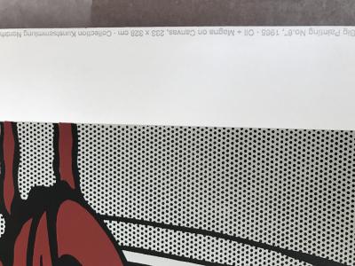 Roy Lichtenstein - Big painting n°6 - Silkscreen - 2000 2