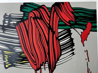 Roy Lichtenstein - Big painting n°6 - Sérigraphie  - 2000 2