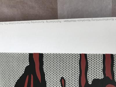 Roy Lichtenstein - Big painting n°6 - Sérigraphie 2
