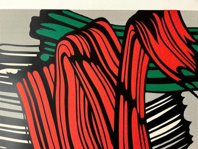 Roy Lichtenstein - Big painting n°6 - Sérigraphie  - 2000 2