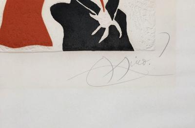 Joan MIRO - Le miroir secret du feu et du froid - Gravure originale signée et numérotée 2