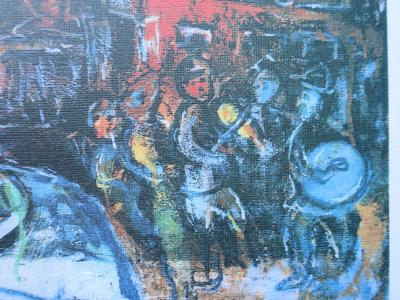 Marc CHAGALL - Le mariage fleuri - Lithographie numérotée et signée 500ex 2