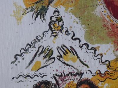 Marc CHAGALL - Histoire de l’Exode - Lithographie numérotée et signée 500ex 2
