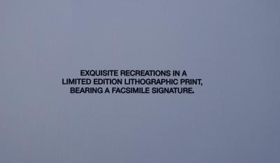 Marc CHAGALL - Bouquet champêtre aux amoureux - Lithographie signée et numérotée #500ex 2